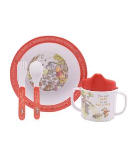 Winnie the Pooh Melamine 4 piece dinner set