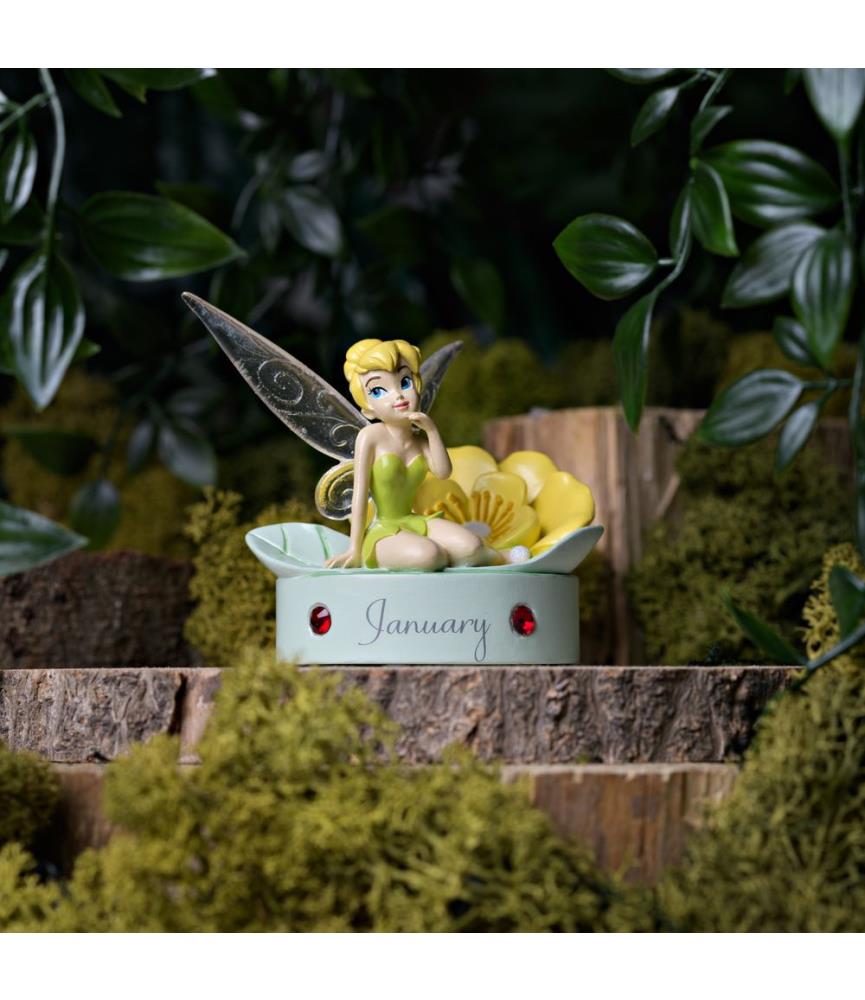 Tinkerbell Birthstone Figurine - January