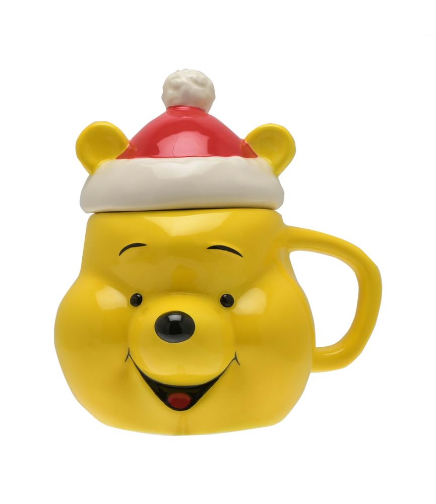 Winnie 3D rerlief Christmas Mug