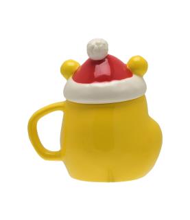 Winnie 3D rerlief Christmas Mug
