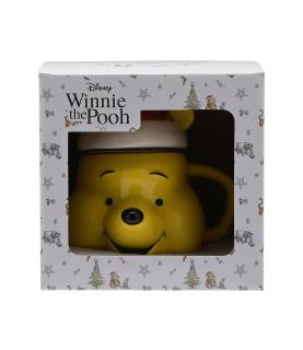Winnie 3D rerlief Christmas Mug