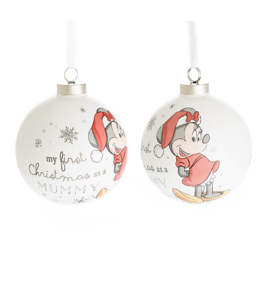Ceramic Luxury Bauble Minnie "as a Mummy": Minnie Mouse