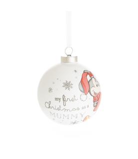 Ceramic Luxury Bauble Minnie "as a Mummy": Minnie Mouse