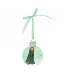 Set of 12 Feather Filled Princess Baubles