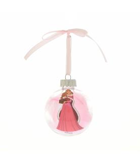Set of 12 Feather Filled Princess Baubles