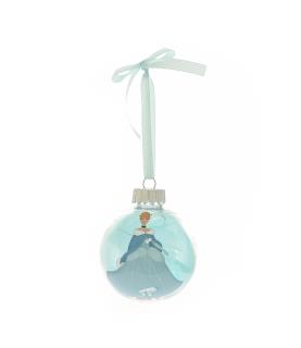 Set of 12 Feather Filled Princess Baubles