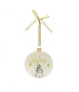 Set of 8 Winnie the Pooh Glitter Baubles