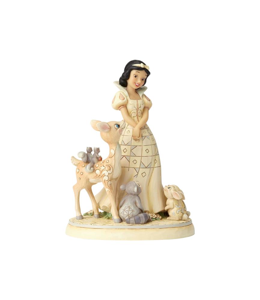 Forest Friends: White Woodland Snow White (Signed by Jim Shore)
