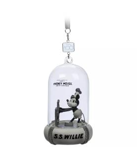 Steamboat Willie Light-Up and Sound Living Magic Disney100 Eras Sketchbook Ornament