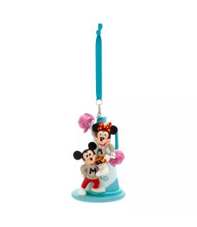 Mickey and Minnie Cheer Hanging Ornament