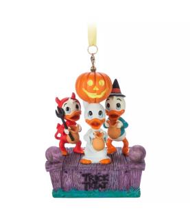 Huey, Dewey and Louie Singing Hanging Ornament, Trick or Treat