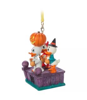 Huey, Dewey and Louie Singing Hanging Ornament, Trick or Treat