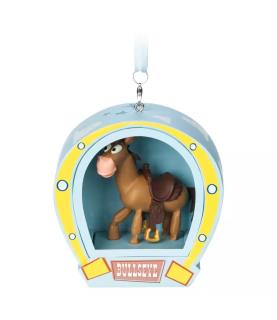 Pixar Holiday Bullseye Hanging Talking Ornament, Toy Story