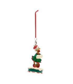Mickey and Friends Vintage Christmas Hanging Ornaments, Set of 5
