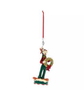 Mickey and Friends Vintage Christmas Hanging Ornaments, Set of 5