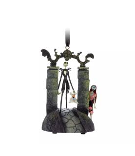 Jack Skellington and Sally Singing Hanging Ornament