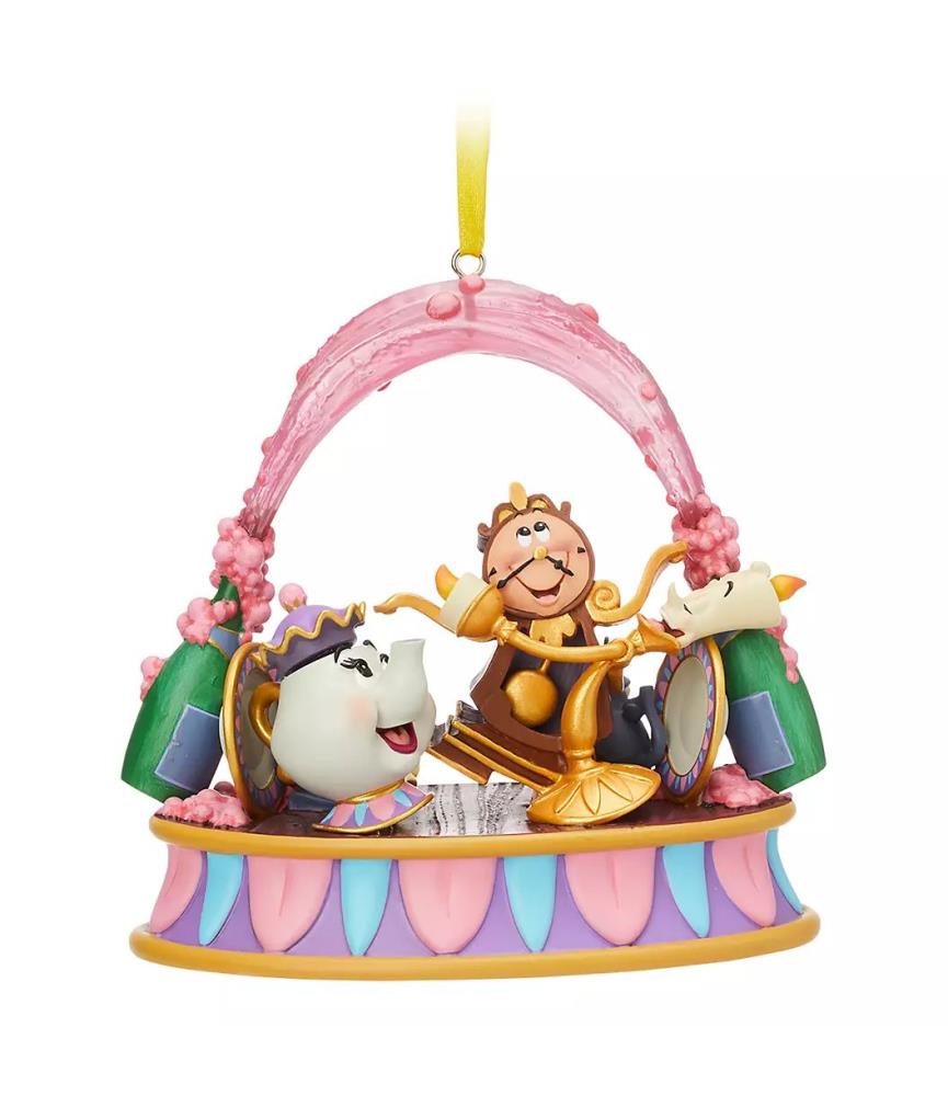 Beauty and the Beast Furniture Hanging Ornament