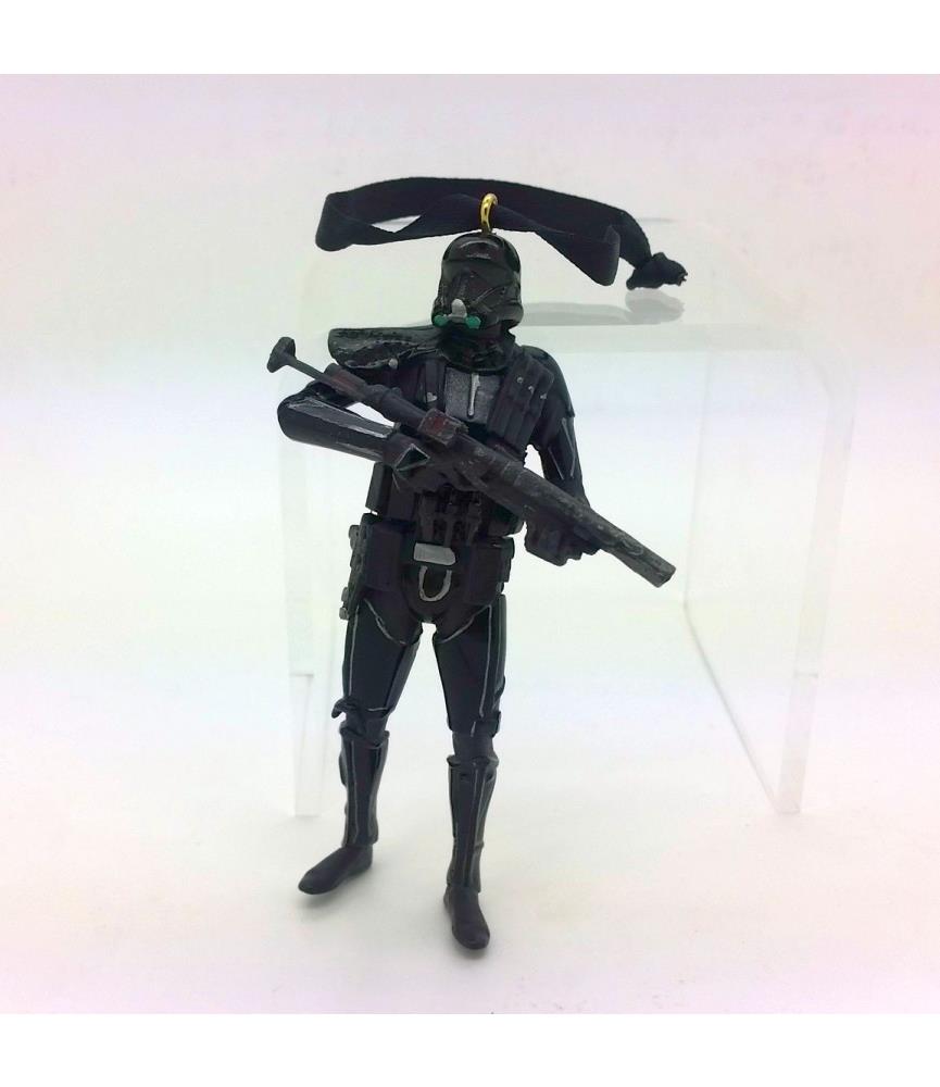 Black fighter ornament