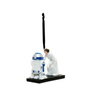 Princess Leia and R2-D2 Christmas Decoration