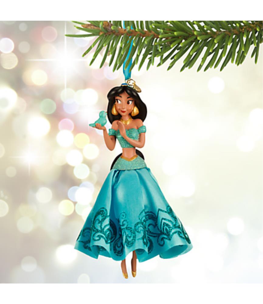 Jasmine Sketchbook Ornament - Turquoise