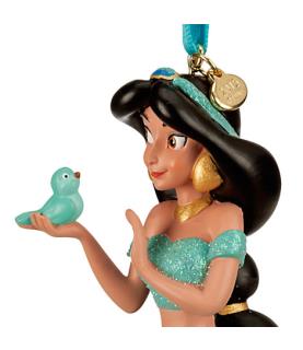 Jasmine Sketchbook Ornament - Turquoise