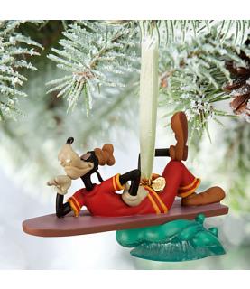 Goofy Sketchbook Ornament - Hawaiian Holiday